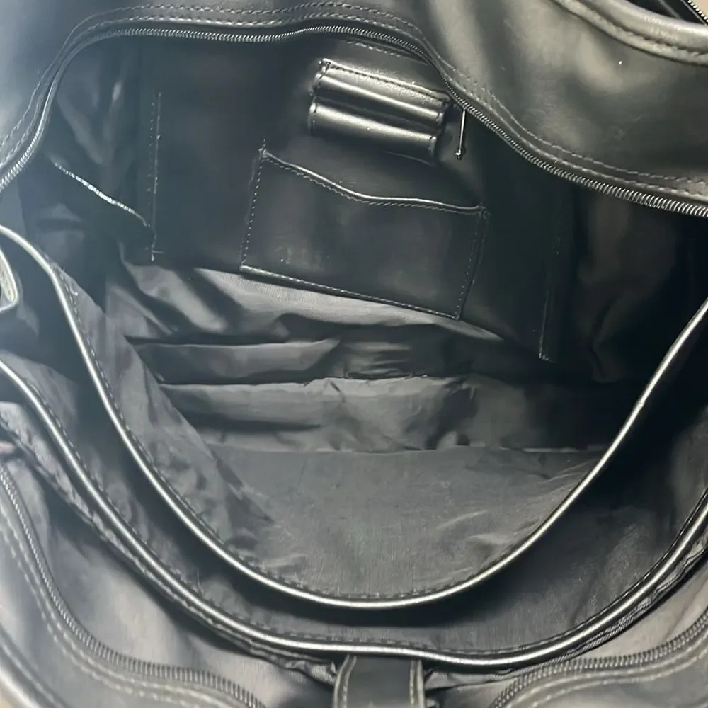 Men's Black Leather Bag